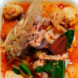 Seblak Tulang Bakso Ikan Campur