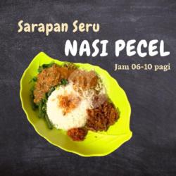 Nasi Pecel Ayam Goreng