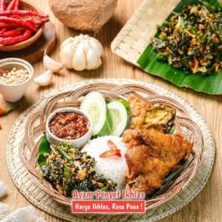 Ayam Penyet Urap