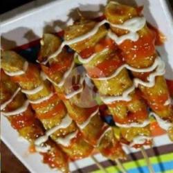 Tiga Tusuk Fishroll Bakar