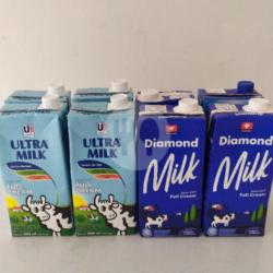 Diamond Susu Uht Full Cream 1liter