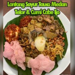 Lontong Sayur Tauco Medan Telor Cumi Cabe Ijo