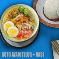 Paket Nasi Soto Ayam Special