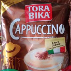 Es Torabika Cappucino Toping Bubble Atau Cincau Dadu