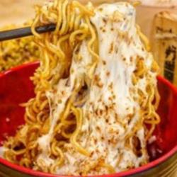 Mie Goreng Mozarella Telor  Sosis