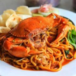 Mie Aceh Kepiting Boncus Dobel Kepiting