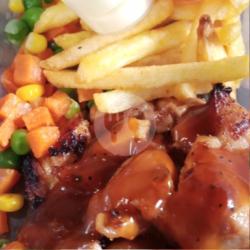 Steak Ayam Saus Barbeque