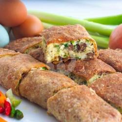 (istimewa) Martabak Kubang Daging Ayam 4 Telur Bebek