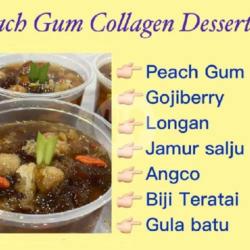 Peach Gum Collagen Dessert