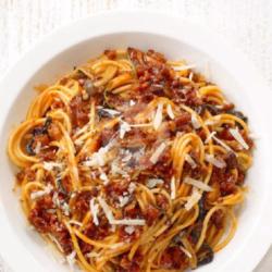 Spaghetti Mushroom Sauce