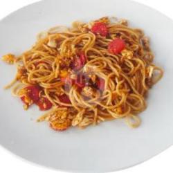 Spaghetti Goreng Sosis