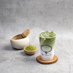 Premium Matcha Milk Tea Medium