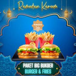 Paket Bukber Burger And Fries