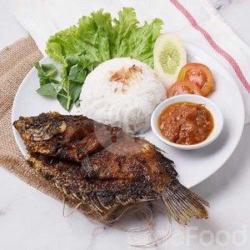 Nasi Gurame Bakar/samba Lalaban