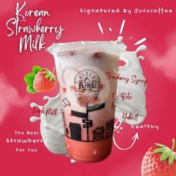 Korean Strawberry Milk