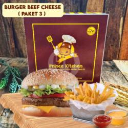 Burger Patty Cheese ( Paket 3 )