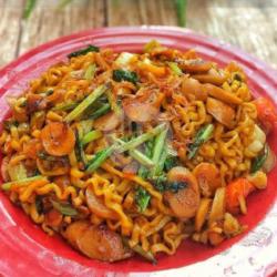 Mie Goreng Bakso Sosis