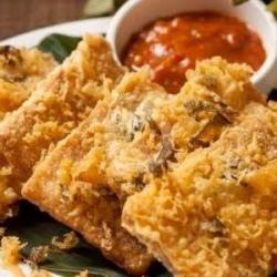 Nasi Tahu Tempe Terong Goreng Kremes