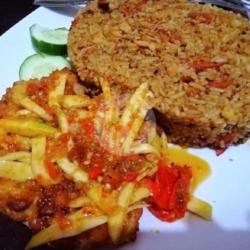 Nasi Goreng Ayam Geprek Sambel Pencit