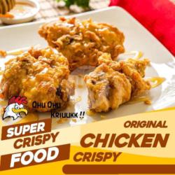 Chicken Crispy Original   Nasi Kremesan