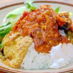 Nasi Penyet Telur