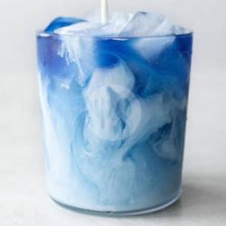 Vanilla Blue Boba