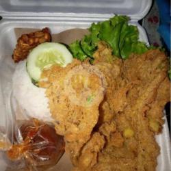 Telor Krispy   Nasi