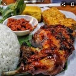 Nasi Mendoan Bakar