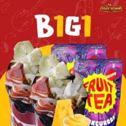 Black Kebab Keju Buy 1 Get 1  2 Fruit Tea