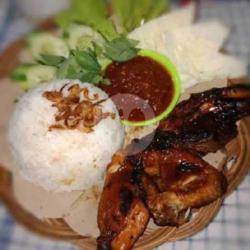 Ayam Dada Bakar  Nasi