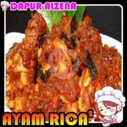 Ayam Masak Rica Rica   Nasi