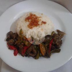 Nasi Rempelo Ati Pedas