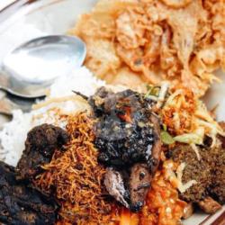 Nasi Gimbal Udang , Cumi Meduro   Oseng2 Tongkol