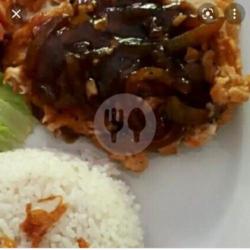 Ayam Geprek Lada Hitam