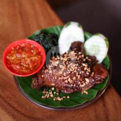 Bebek Bakar Bumbu Kacang Dada