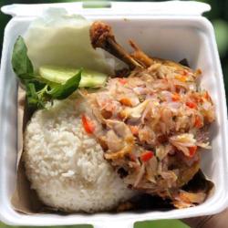 Nasi Ayam Sambal Mata