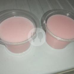 Puding Susu Rasa Strawberry