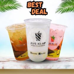 Best Deal 3, Sop Duren Premium Jumbo, Es Kelapa Cocopandan, Teh Jasmine