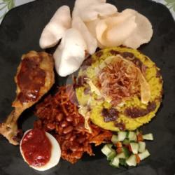 Nasi Kuning Spesial (ayam Paha)