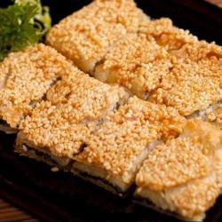 Deep Fried Red Bean Pastry
