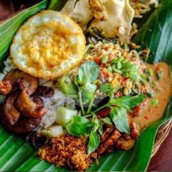 Nasi Pecel Telor