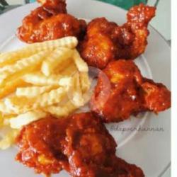 Chicken Wing Spicy   Kentang Goreng(100gr)