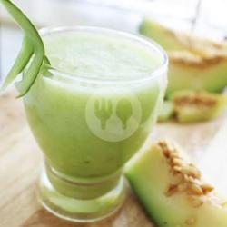 Jus Melon Apel Hijau Dan Susu Uht