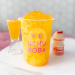 Mango Yakult W/ Mango Popping Boba