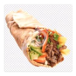 Kebab Bakar Double Patties Beef