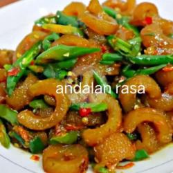 Tumis Kikil Sapi Cabe Ijo