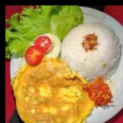 Nasi Telur Dadar/ceplok