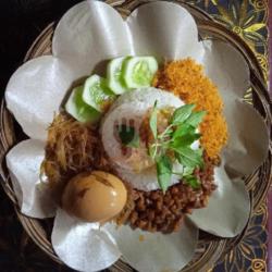 Nasi Ulam Telor Tahu