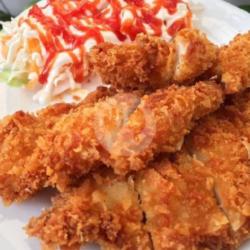 Chicken Katsu Original   Bandrek Susu Jahe Merah