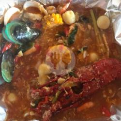 Mix Seafood Saus Padang Plus Lobster